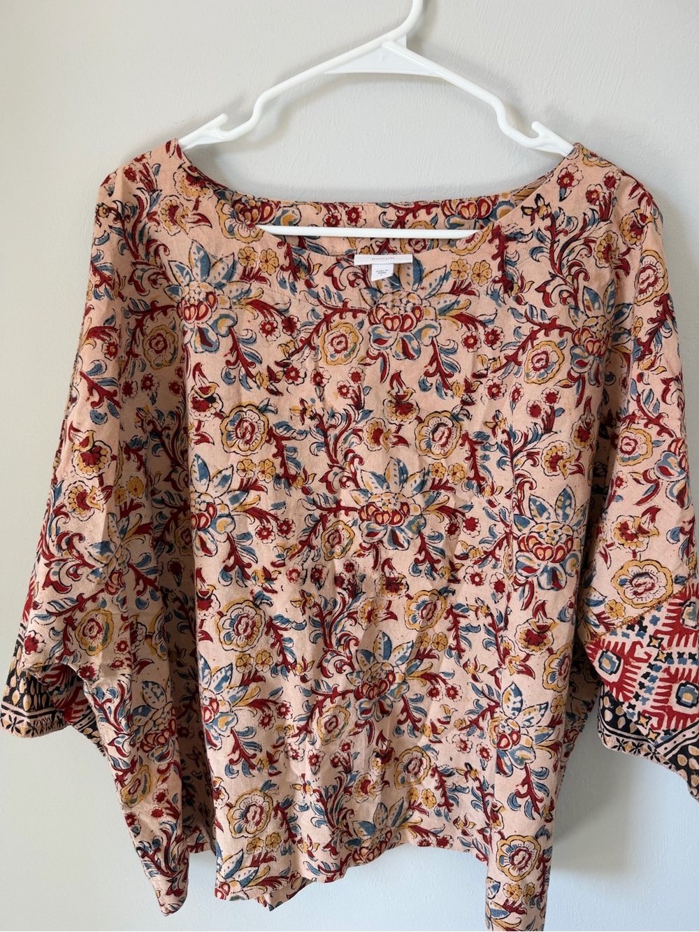 J. Jill Organic Cotton Printed Women’s Top